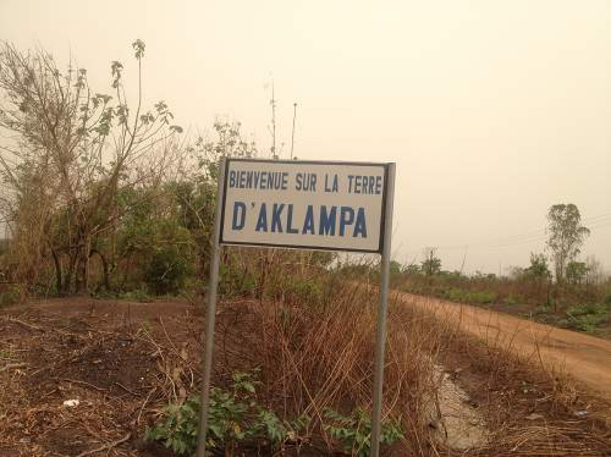 APRES L&rsquo;INONDATION SURVENUE A GLAZOUE : La route Glazoué-Aklampa inaccessible