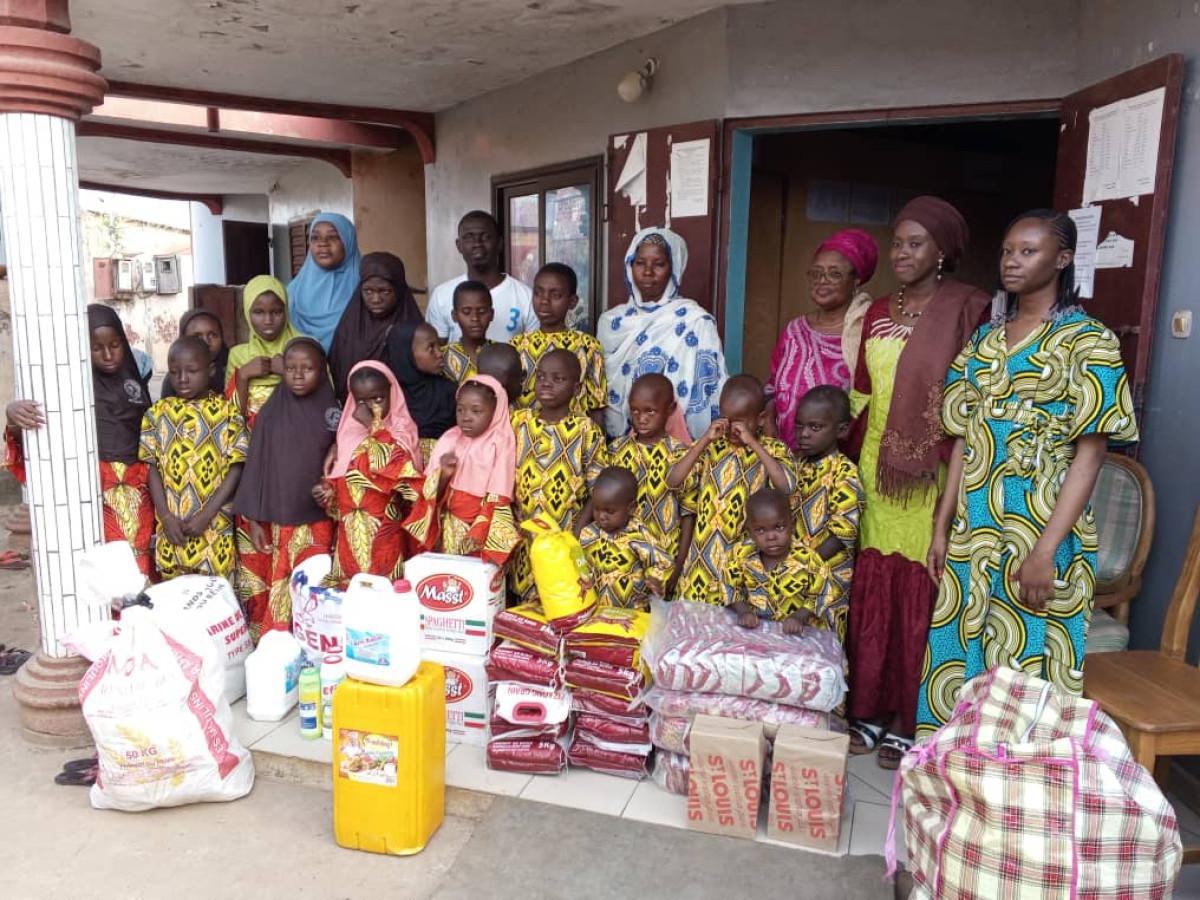 PARAKOU/A L’OCCASION DE LEUR ANNIVERSAIRE : Jihane Babio Ali et Axelle Ouinsou en bonnes samaritaines à l’orphelinat Sabouyo