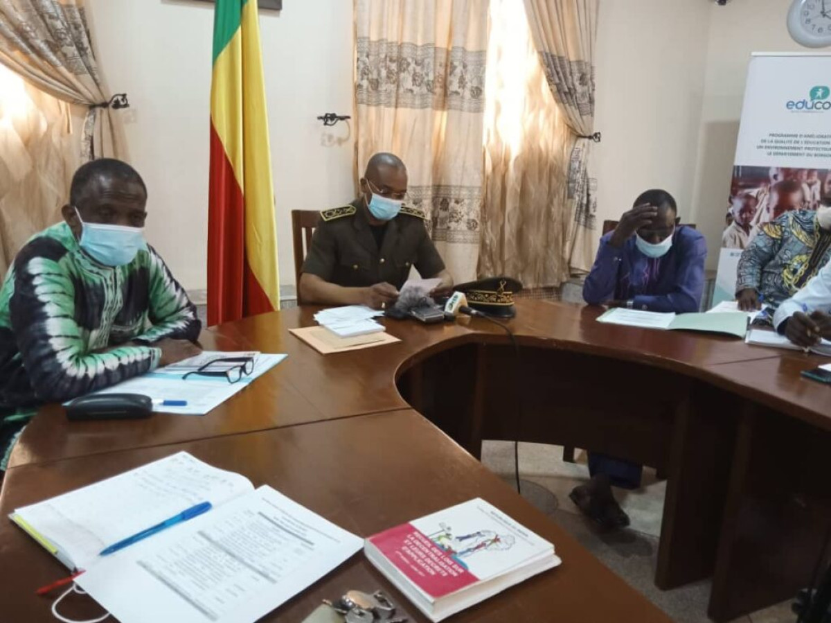 CONSEIL DÉPARTEMENTAL DE CONCERTATION ET DE COORDINATION DU BORGOU  : La sécurité territoriale et le mariage des enfants au cœur des échanges