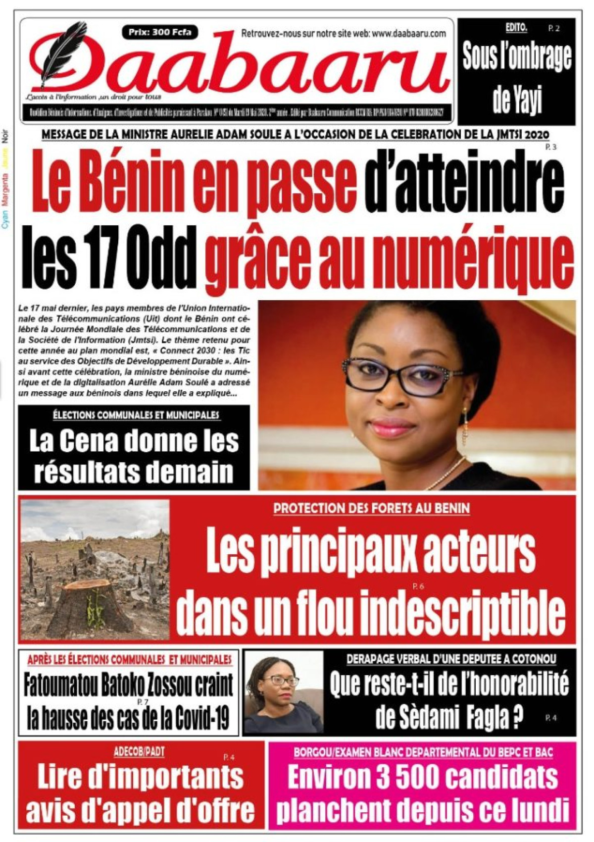 Parution du mardi 19 mai 2020