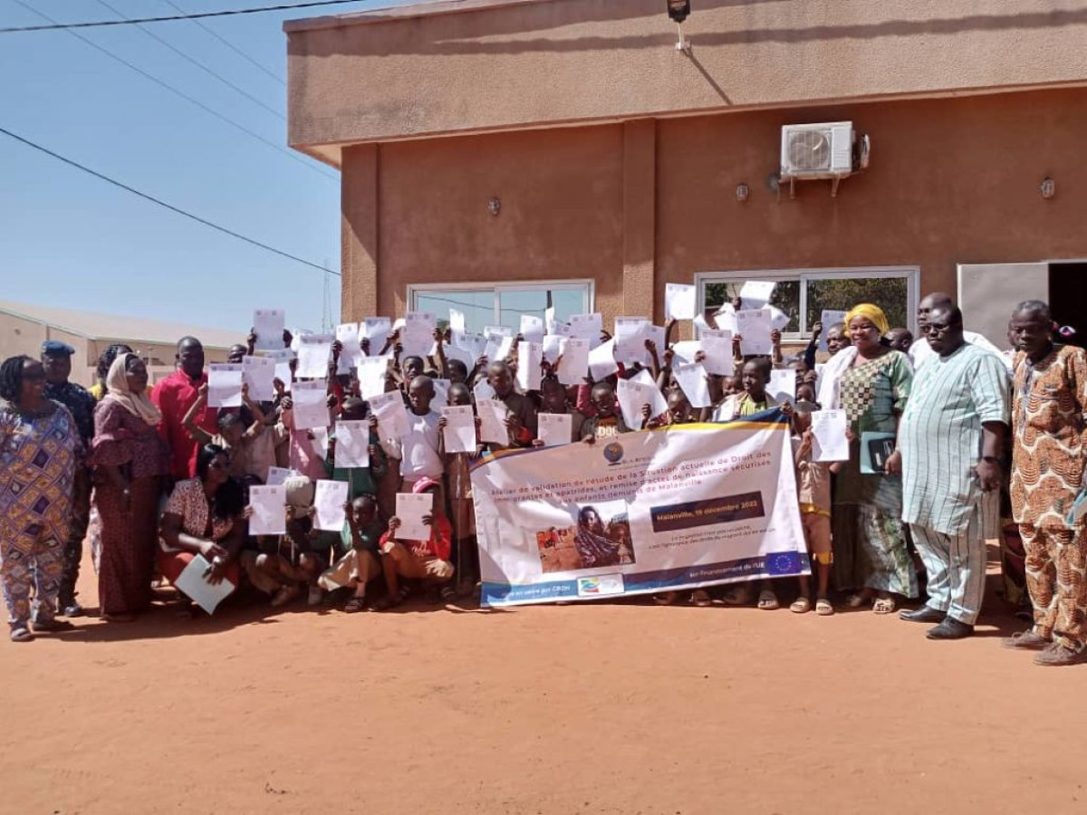 DROITS DES FEMMES IMMIGRANTES ET ENFANTS APATRIDES À MALANVILLE : L&rsquo;Ong Ola Africa présente les résultats de ses études