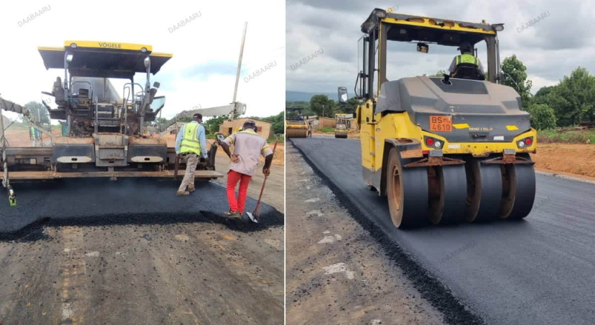 CHARGÉE DU BITUMAGE DE LA ROUTE KOTA-KOUANDÉ : Adéoti Sa construit une infrastructure de haute qualité au goût de Talon