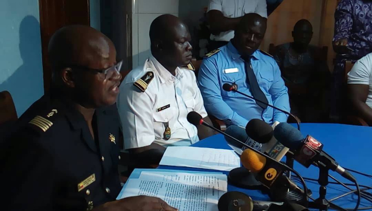 POLICE RÉPUBLICAINE : Le Colonel Pascal G. Odéloui fait le point de la moisson hebdomadaire