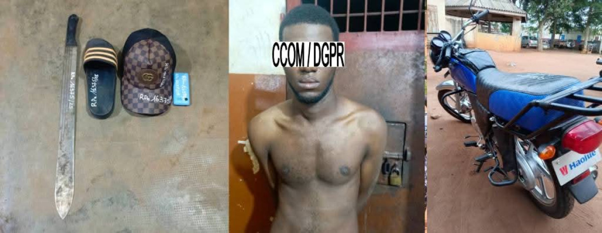 Houègbo: un individu interpellé pour vol