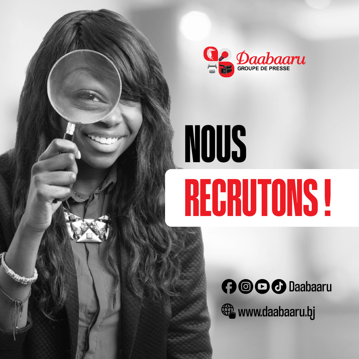 Avis de recrutement
