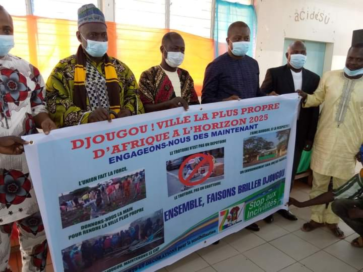 DJOUGOU/CONCOURS QUARTIER LE PLUS PROPRE : « Léman Mandé » remporte le 1er prix