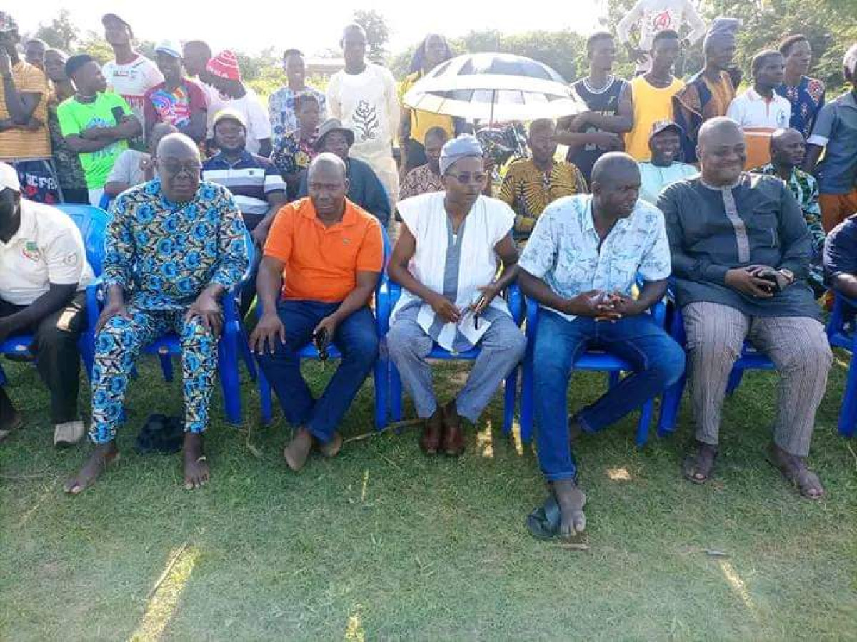 TCHAOUROU/TOURNOI « RENAISSANCE » À SANSON :  Yacoubou Chabi Goura et le Br promeuvent le sport roi