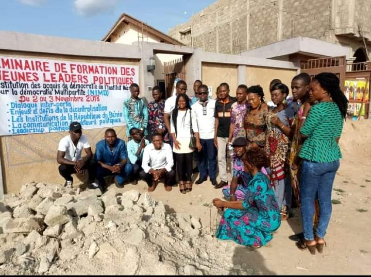 RESTITUTION DES ACQUIS DE L&rsquo;ECOLE POLITIQUE DU NIMD : Benedicta Aloakinnou aiguise le sens de leadership politique des jeunes