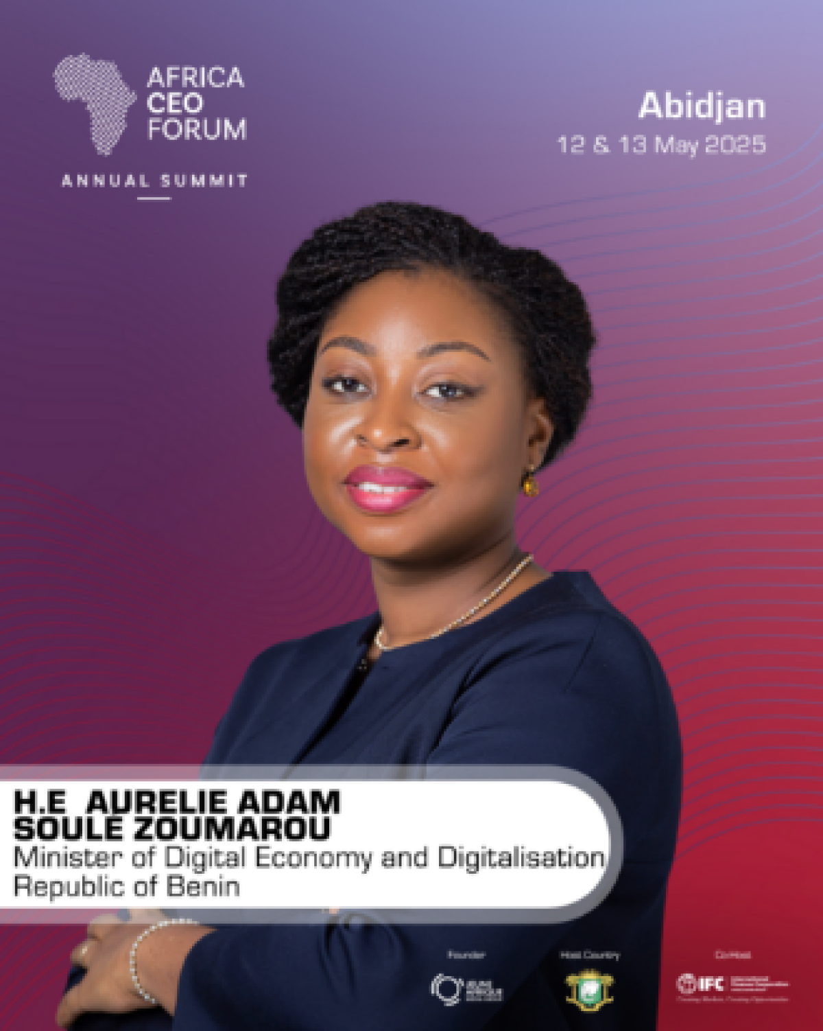 Avec sa brillante présentation des prouesses du Bénin dans le numérique: Aurélie Adam Soulé fait sensation à l&rsquo;Africa Ceo Forum