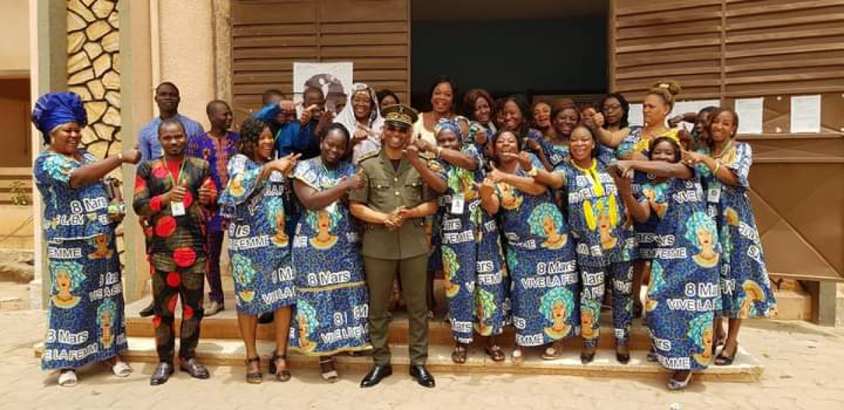 PARAKOU : Les femmes de la préfecture mettent en terre des plants