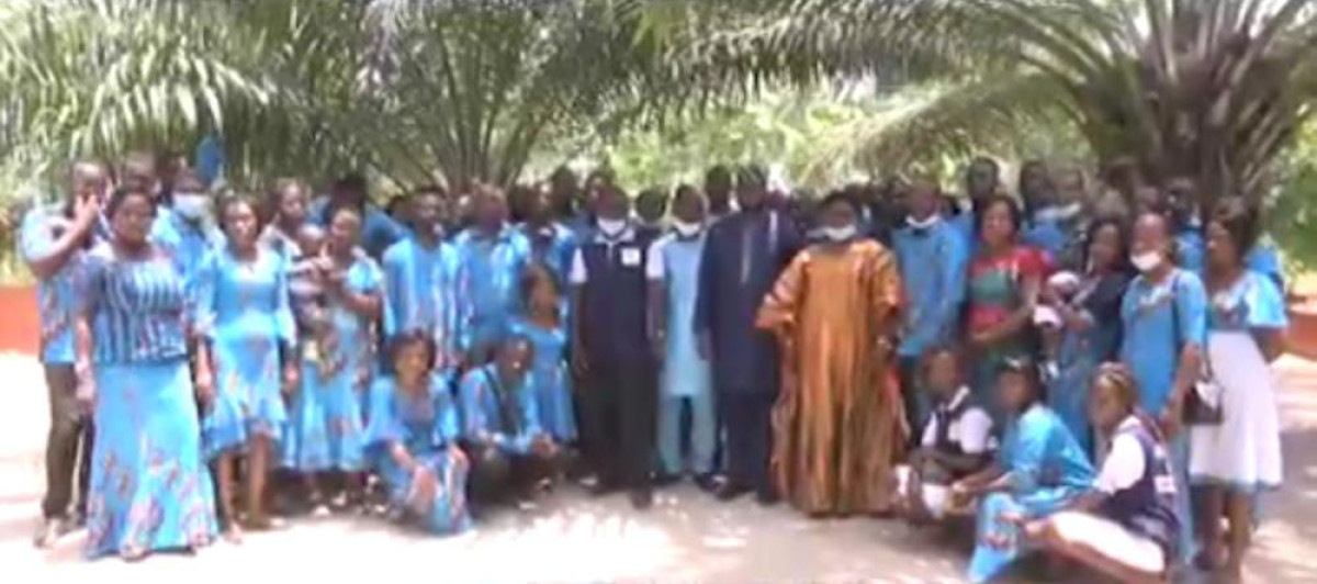 CELEBRATION DE LA FÊTE DU TRAVAIL A LA MUTUELLE AFRICA FINANCES : Parfaite communion entre la Dg Valentine Adoukonou et  son personnel