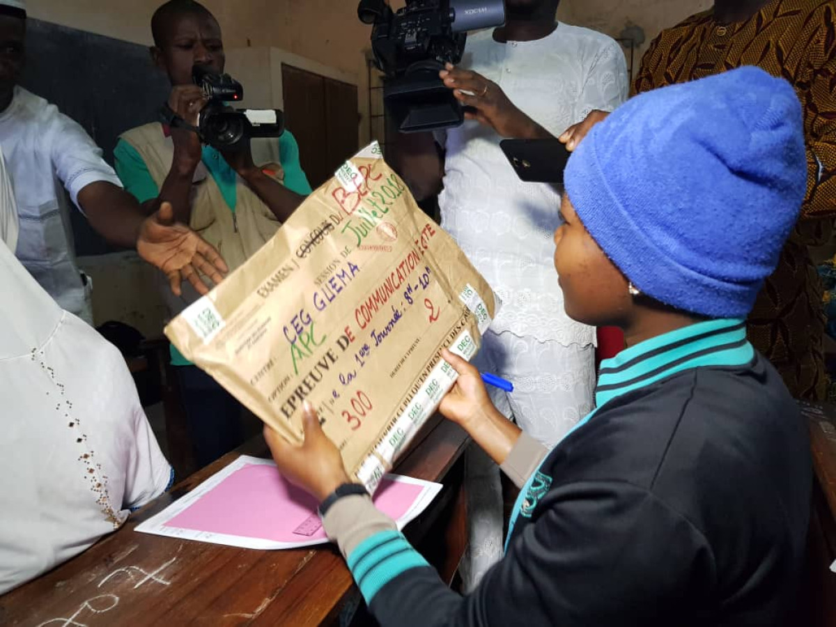 EXAMEN BEPC SESSION DE JUILLET 2018 DANS LE BORGOU : 16.884 candidats planchent ce jour
