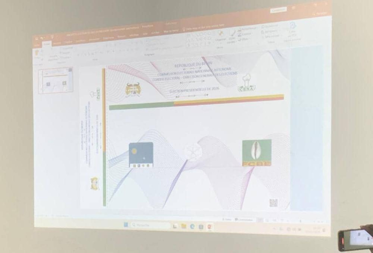 Présidentielle du 12 avril 2026: le positionnement sur le specimen du bulletin unique opéré