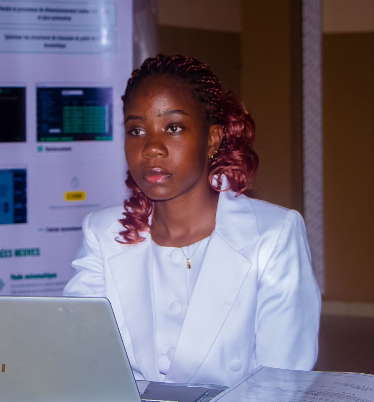 Soutenance de mémoire en génie civil à l'Enstp-Abomey: Nadia Gonroudobou décroche son diplôme d'ingénieure avec la mention Très Bien