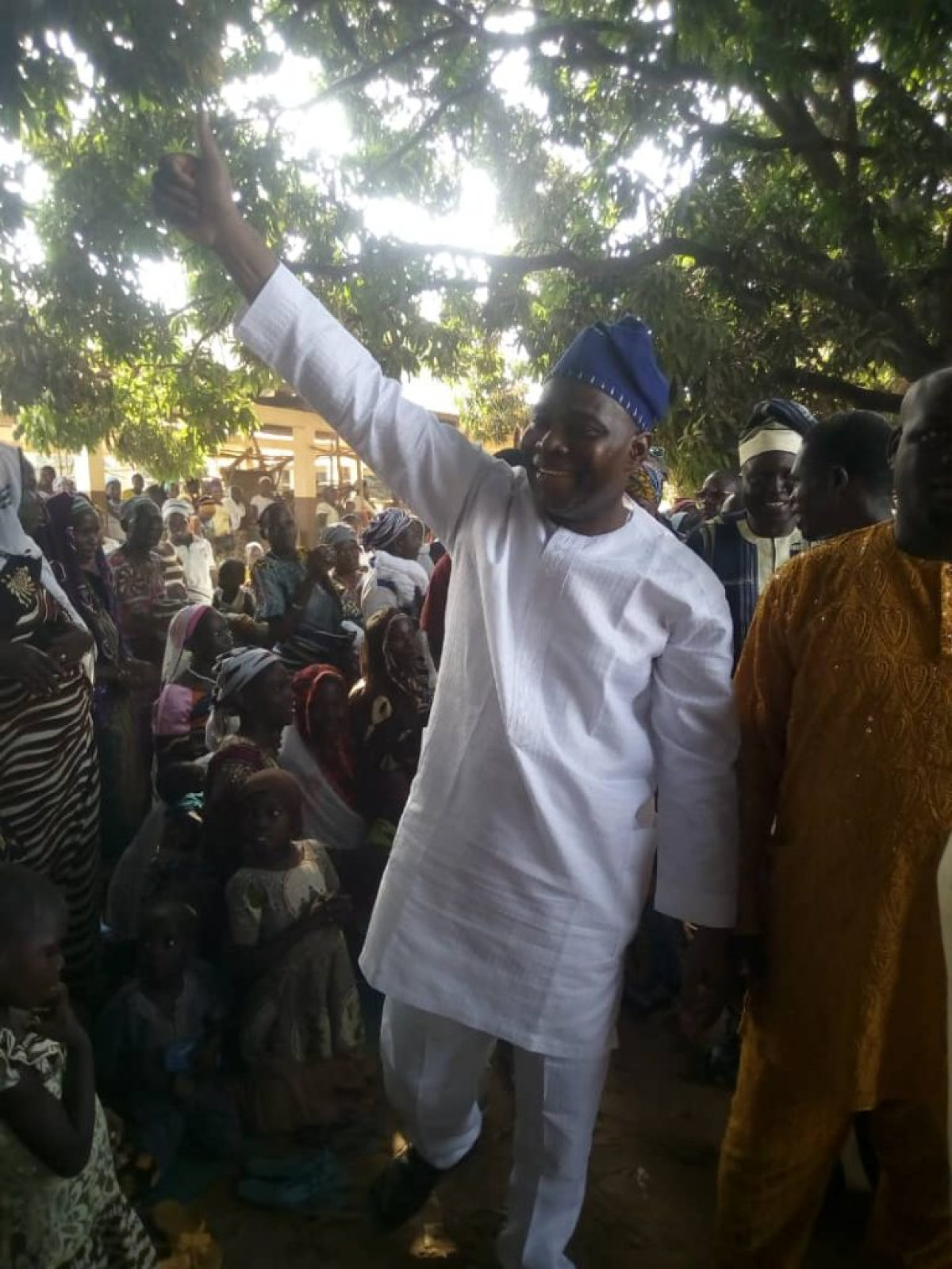 8E CIRCONSCRIPTION ELECTORALE : Adam Bagoudou porté en triomphe à Guinirou