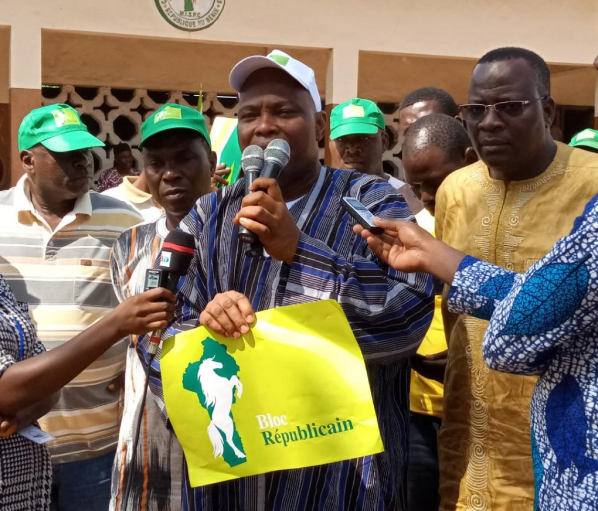 DÉMARRAGE DE LA CAMPAGNE DU BLOC RÉPUBLICAIN A TCHAOUROU : Adam Bagoudou lance les hostilités à Kabo