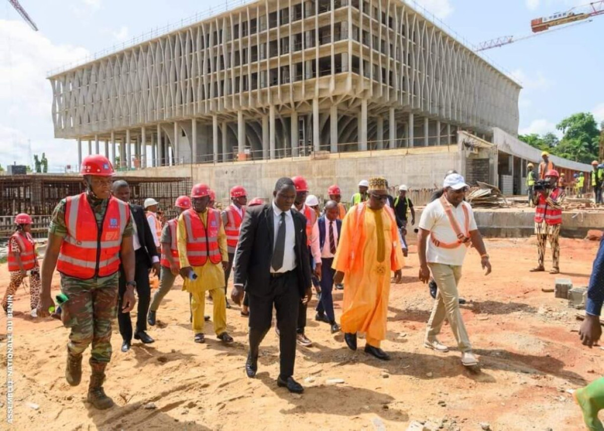 CHANTIER DU NOUVEAU SIÈGE DE L’ASSEMBLÉE NATIONALE : 85%, comme taux d’exécution des travaux