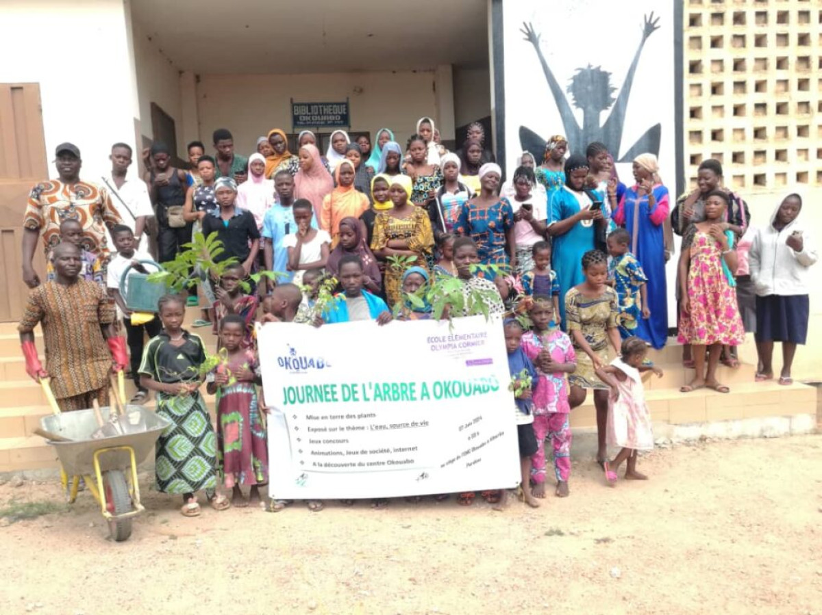 EN PARTENARIAT AVEC LES MAIRIES D&rsquo;ORLÉANS ET DE PARAKOU : L&rsquo;Ong Okouabo met en terre des plants