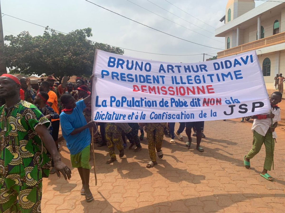 ACCUSÉ D&rsquo;AVOIR USÉ DE LA DICTATURE POUR CONFISQUER LA JSP DE POBÈ, Les populations exigent la démission de Bruno Didavi
