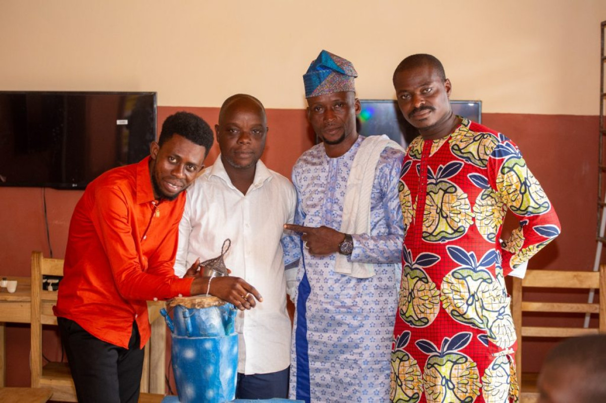 PARAKOU : L&rsquo;Ong Ev-Pdd fait don de matériels de musique au Groupe Kanzé