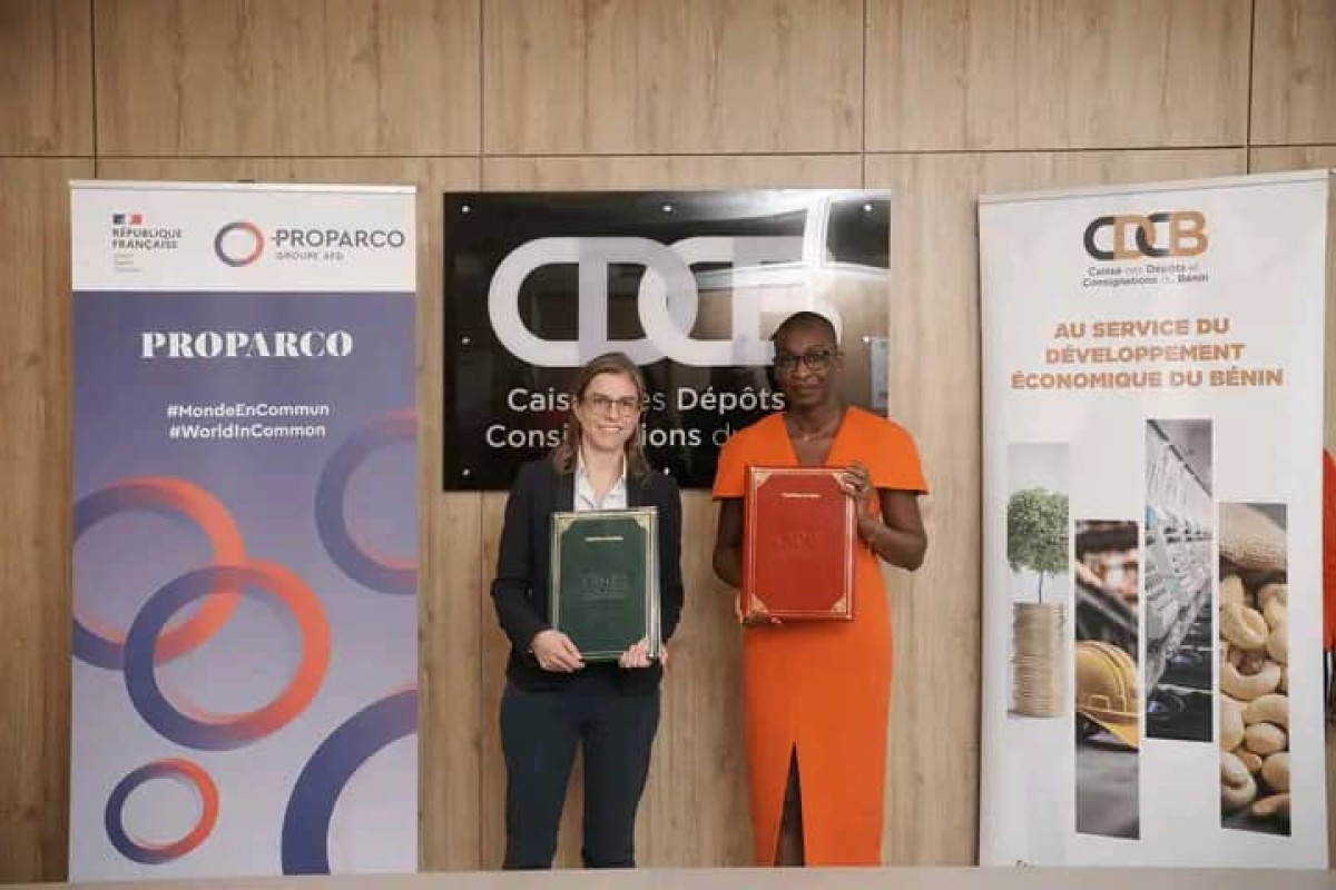 Pour la croissance économique du secteur privé au Bénin: la Cdc Bénin et Proparco main dans la main