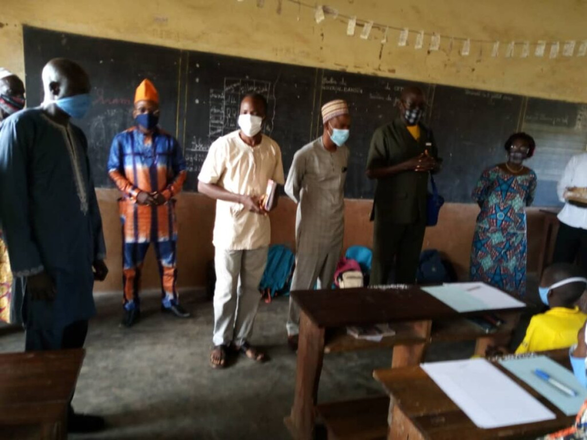 CEP 2020 À GOGOUNOU : Les mots d&rsquo;encouragement du maire Seydou Bary Tidjani