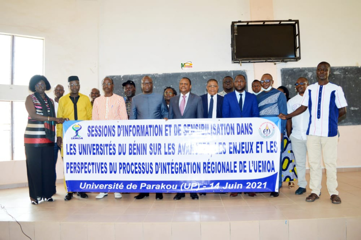 AVANTAGES, ENJEUX ET PERSPECTIVES DU PROCESSUS D&rsquo;INTÉGRATION REGIONALE DE L&rsquo;UEMOA : Après l&rsquo;Uac, les étudiants de l’Up sensibilisés