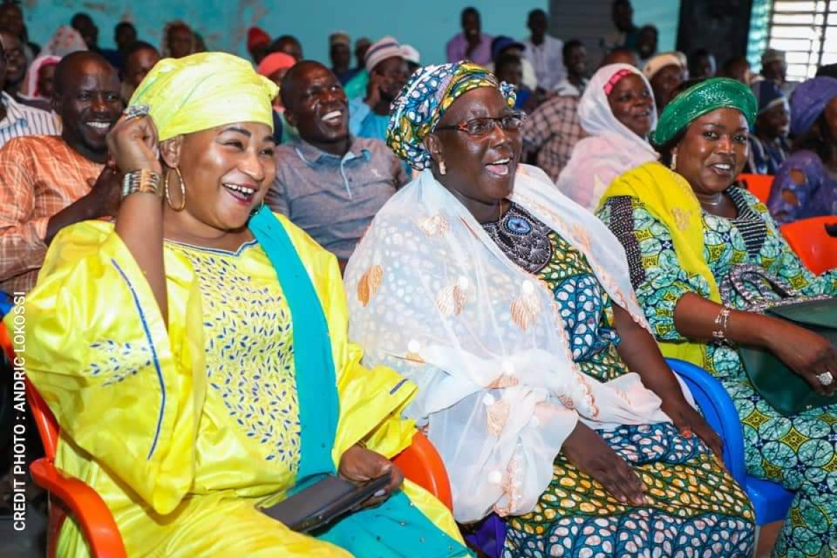 APRÈS LE PASSAGE DU PRÉSIDENT DJOGBÉNOU À NIKKI : Mariam Djaouga réaffirme le soutien des femmes et de la communauté Peulh à l’Up le Renouveau
