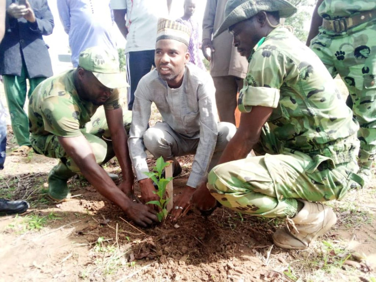 JOURNÉE NATIONALE DE L&rsquo;ARBRE À GOGOUNOU : Plus de 1000 plants mis en terre à Binga