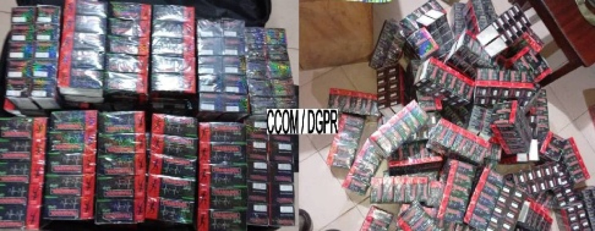 Malanville: un individu arrêté avec 790 cartons de tramadol