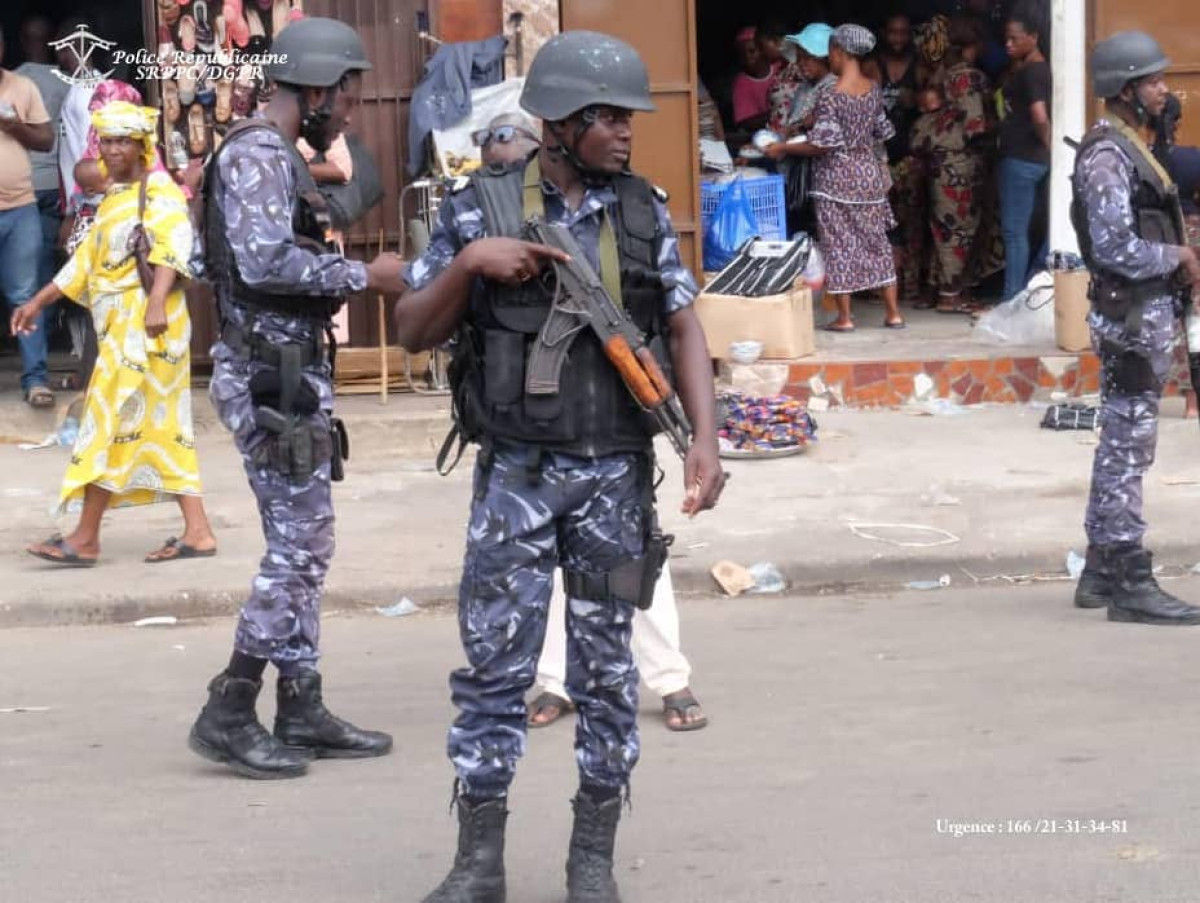 BÉNIN/DANS UN ECHANGE DE TIRS A CALAVI : La police neutralise plusieurs malfrats