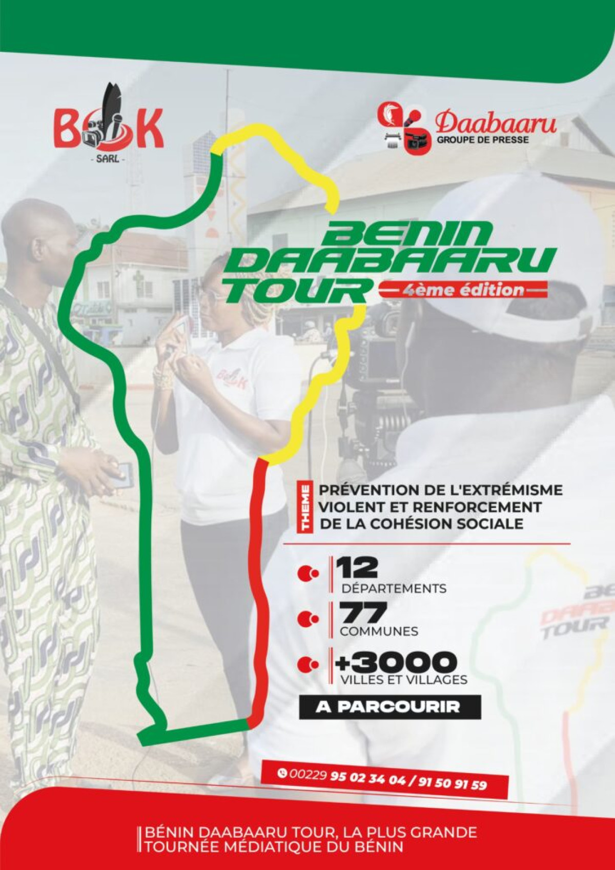 MONDE DES MÉDIAS AU BÉNIN : Tout sur le programme de Bénin Daabaaru Tour 4