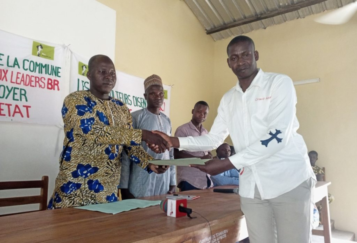 MESURES DU GOUVERNEMENT EN FAVEUR DE LA FILIÈRE SOJA, La reconnaissance des sojaculteurs de Tchaourou à l’endroit de Talon et du Br