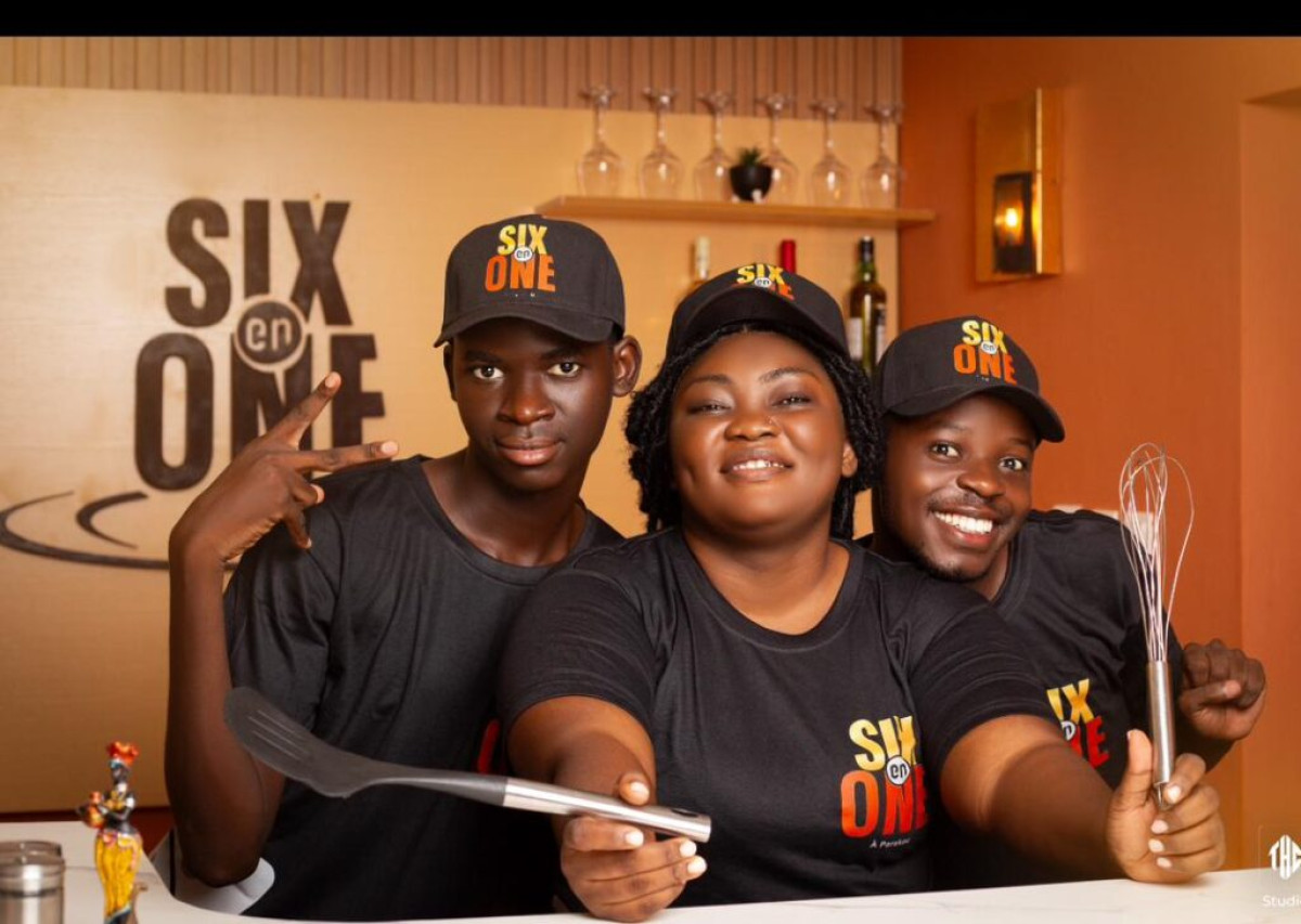 SIX EN ONE À PARAKOU Le nouveau rendez-vous 100% humour béninois sur A+ Bénin . Ça démarre le 8 juillet prochain à 20h 30min avec Gros et Métis