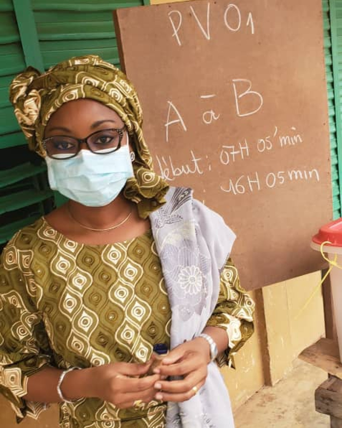 SCRUTIN DU 17 MAI 2020: Les impressions du Ministre Aurélie Adam Soulé après son vote