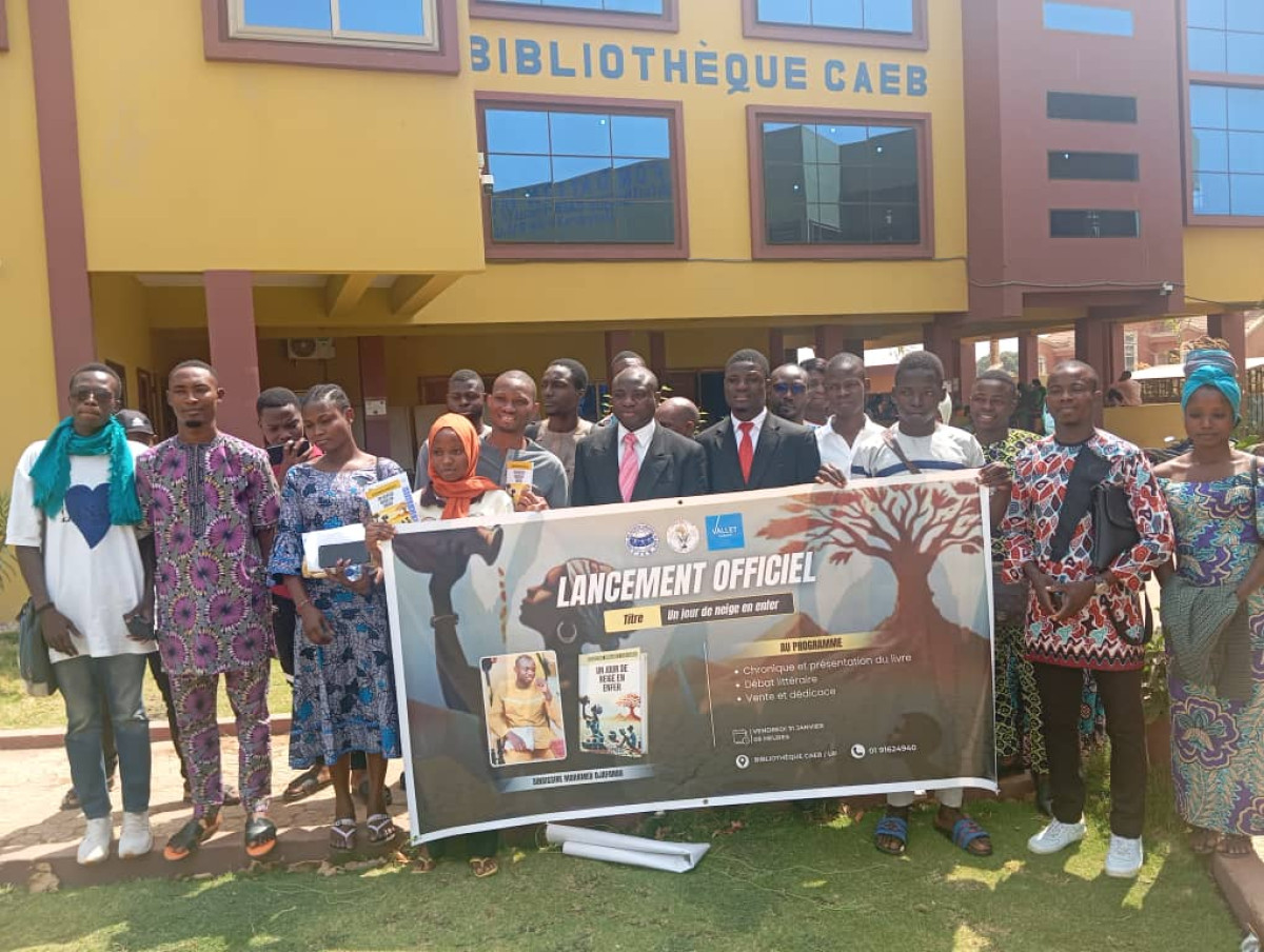 Livre “un jour de neige en enfer”: un ouvrage du jeune Mohamed Djafarou Sinaissiré