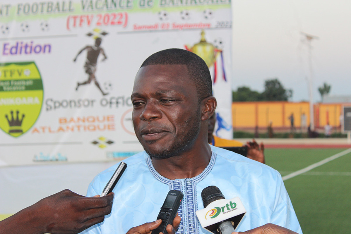 FINALE DU TOURNOI « TALENT FOOTBALL VACANCES » DE BANIKOARA : Fadel Séro, porte-flambeau de la jeunesse aux côtés de Bio Sarako Tamou
