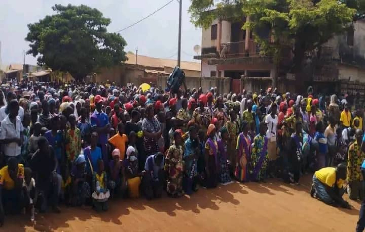 PARAKOU : Les fidèles catholiques ont commémoré la passion du Christ