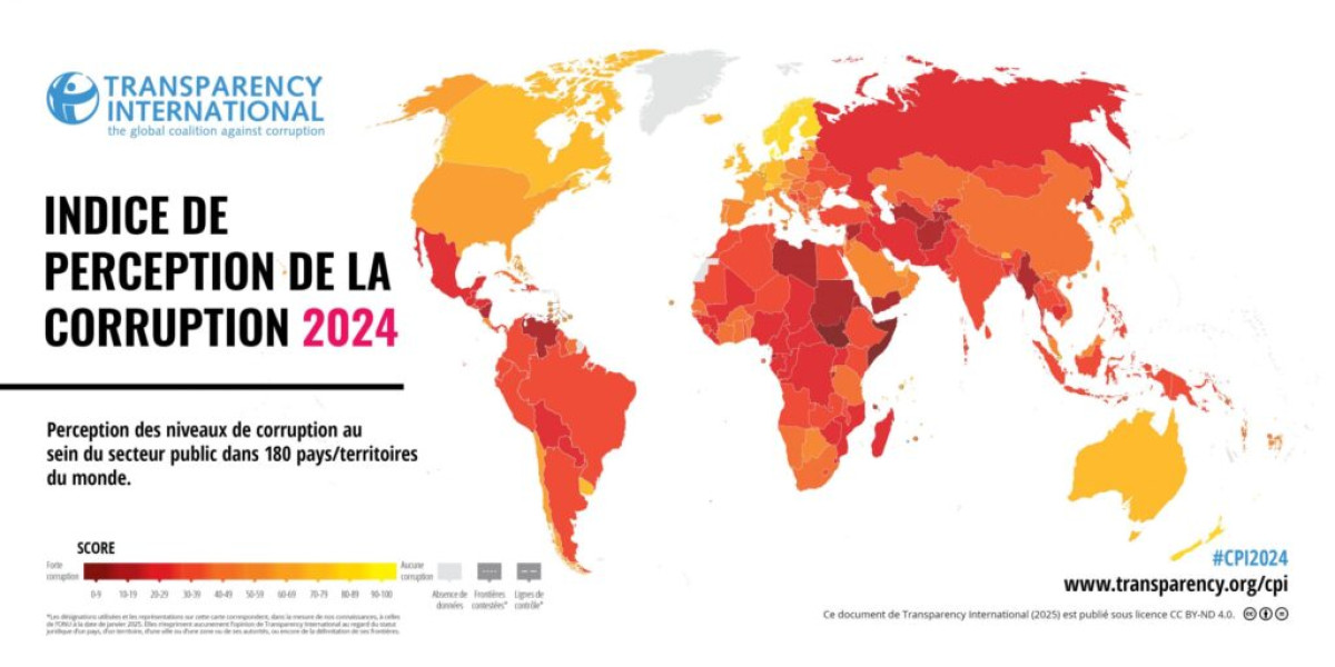 Indice de perception de la corruption 2024: le Bénin 7e en Afrique et 69e au monde