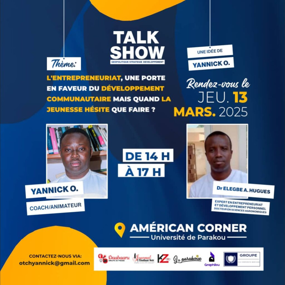 Conférence sur l&rsquo;entrepreneuriat des jeunes: l&rsquo;évènement prévu ce jour à l’Université de Parakou 