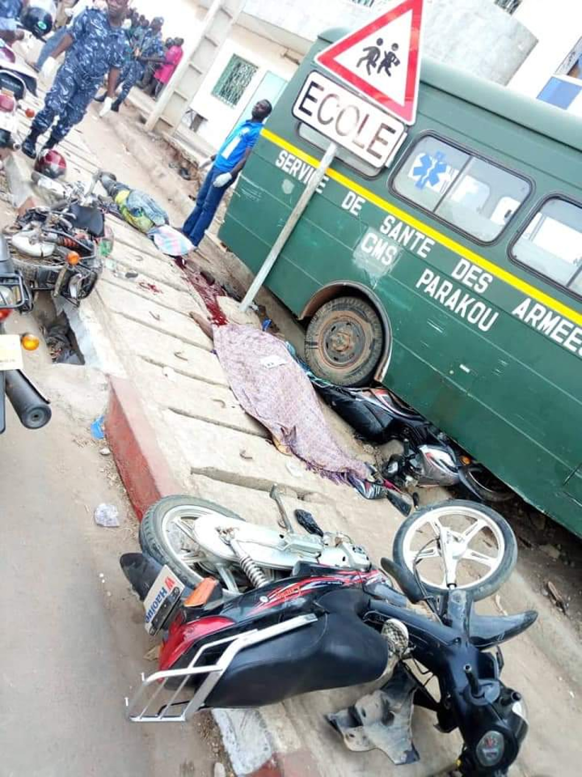 ACCIDENT D&rsquo;UNE AMBULANCE À PARAKOU : Trois morts et cinq blessés