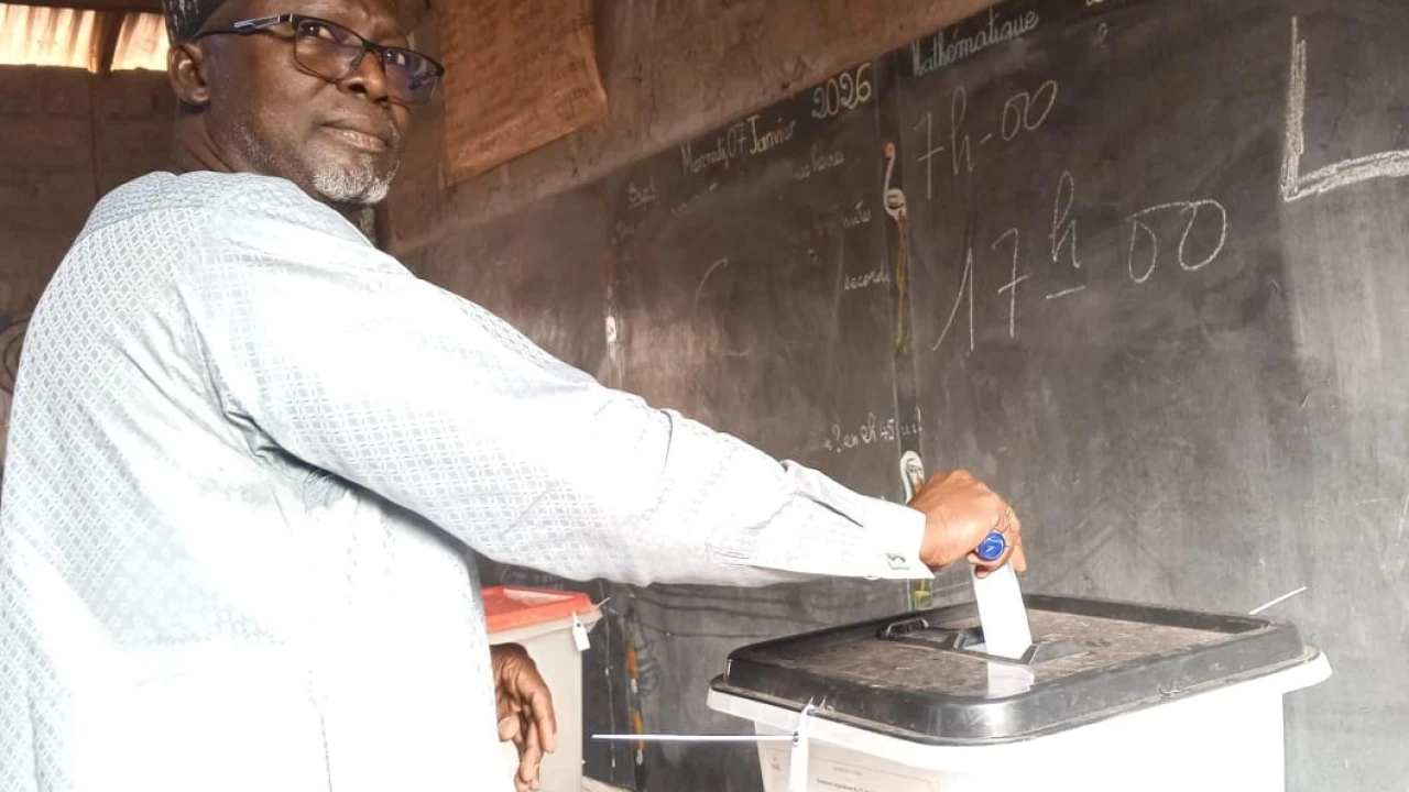 Parakou/Élections couplées de ce dimanche 11 janvier 2026: Inoussa Zimé Chabi accomplit son devoir civique et appelle les populations à voter dans le calme