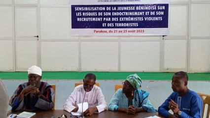 PRÉVENTION DE L&rsquo;EXTRÉMISME VIOLENT AU BÉNIN : La jeunesse du Borgou sensibilisée