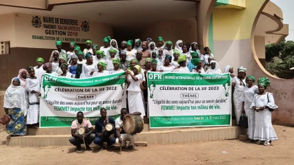 7E CIRCONSCRIPTION ÉLECTORALE : Les femmes de l&rsquo;Ofr du Bloc Républicain ont célébré la Jif