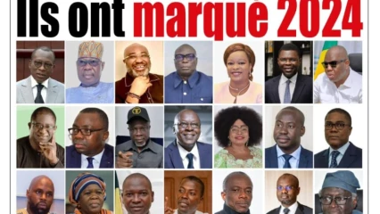Actualité politique au bénin: ils ont marqué 2024
