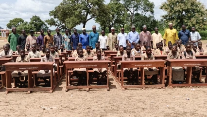 Amélioration du cadre d'apprentissage à Bembéréké: la mairie dote les Epp Gando Bou et Nassa de 55 tables-bancs