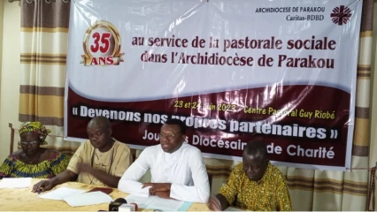 ARCHIDIOCÈSE DE PARAKOU : Caritas-Bdbd célèbre ses  35 ans de vie le 23 juin prochain  . Deux journées de charité prévues