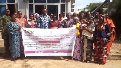 Atelier sur la participation citoyenne et la gouvernance locale à grand-popo :Le RéFEC-Bénin ouvre la voie à un leadership féminin plus influent