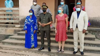 AUDIENCE AU CABINET DU PRÉFET DU BORGOU : L&rsquo;ambassadrice du Royaume des Pays-Bas près le Bénin chez Cissé