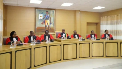 Audience plénière à la cour constitutionnelle: les 7 sages se penchent sur le recours sur la nouvelle République, ce jour 